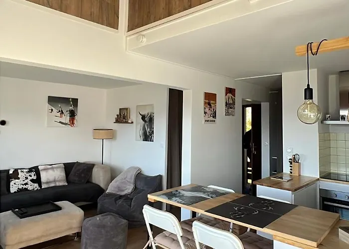 Apartman L Etoile Cosy 4 Personnes Avec Vue Panoramique Font-Romeu-Odeillo-Via